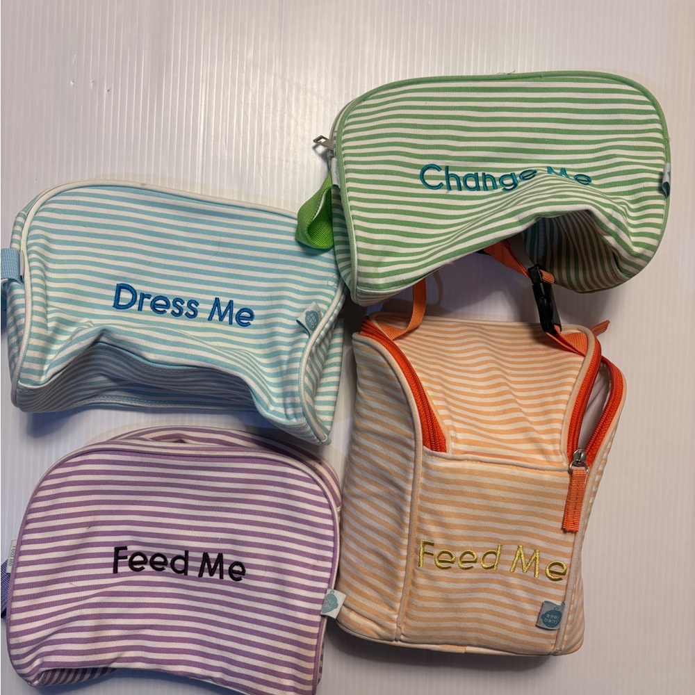 Easy Baby organizer Pouches - Dress Me, Change Me, Feed Me
